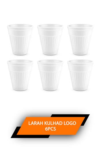 Larah 10cl 6pcs Kulhad Logo